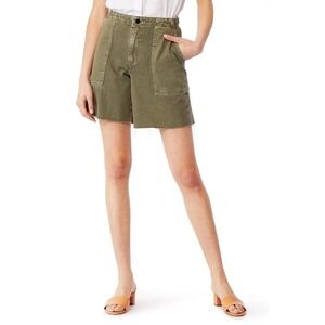 Habitual Trinna High Rise Bermuda Utility Shorts